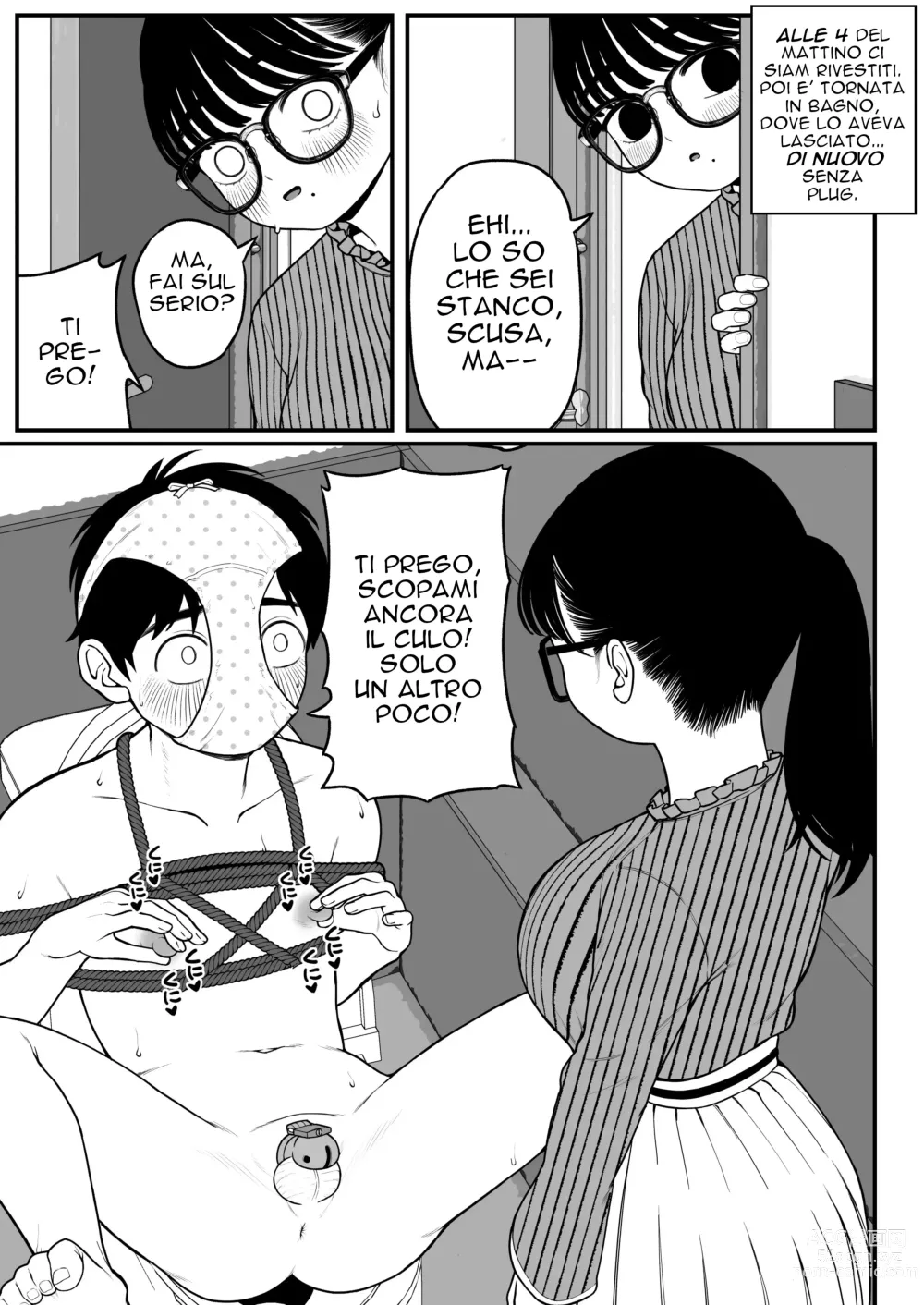 Page 54 of doujinshi Boku to Kanojo to Goshujin-sama no Fuyuyasumi Me 1+2