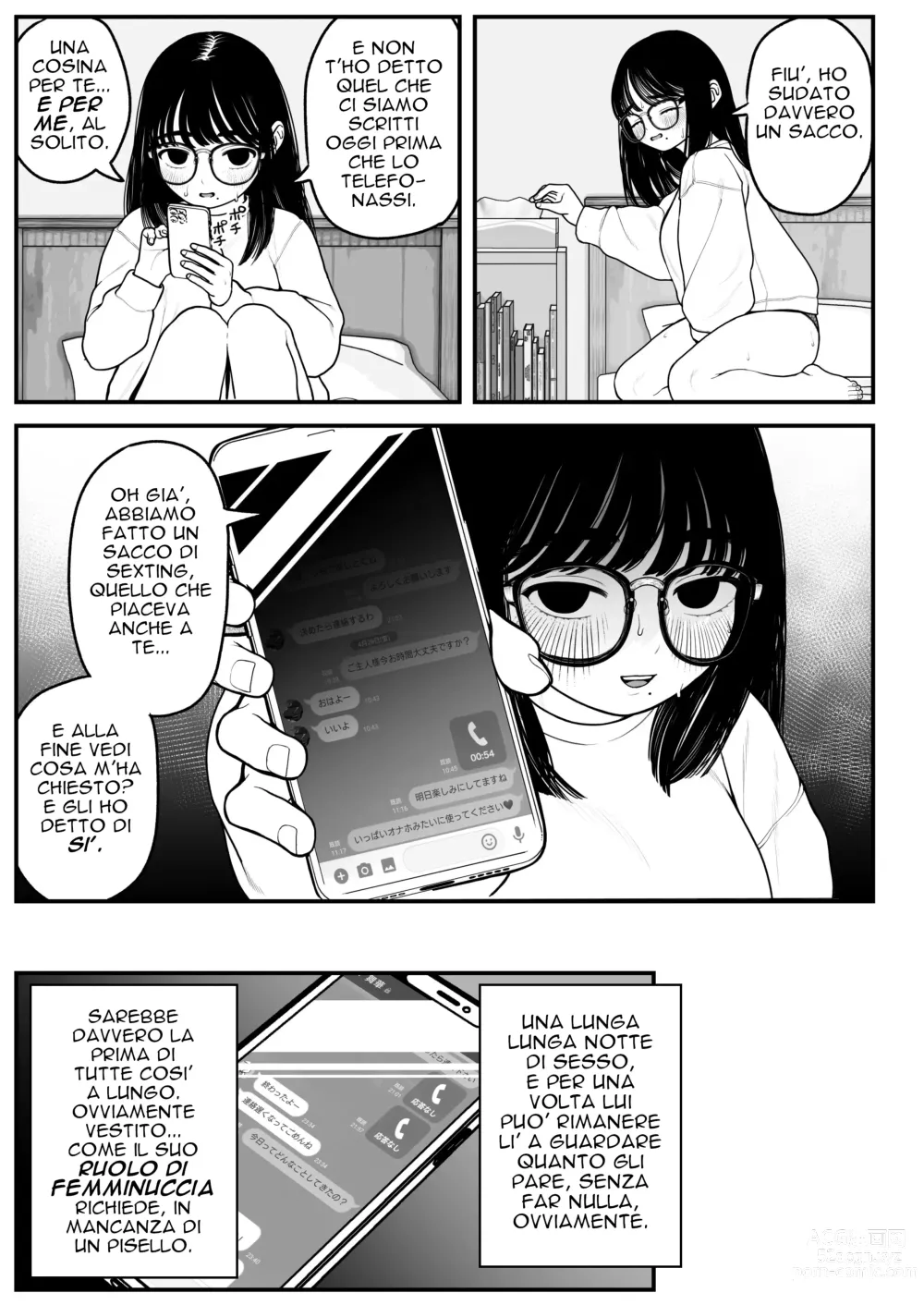 Page 64 of doujinshi Boku to Kanojo to Goshujin-sama no Fuyuyasumi Me 1+2