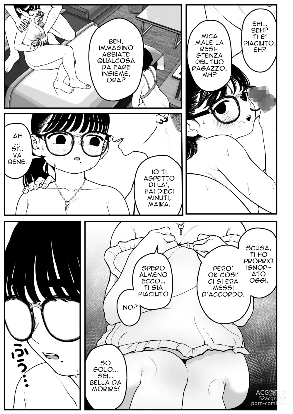 Page 72 of doujinshi Boku to Kanojo to Goshujin-sama no Fuyuyasumi Me 1+2