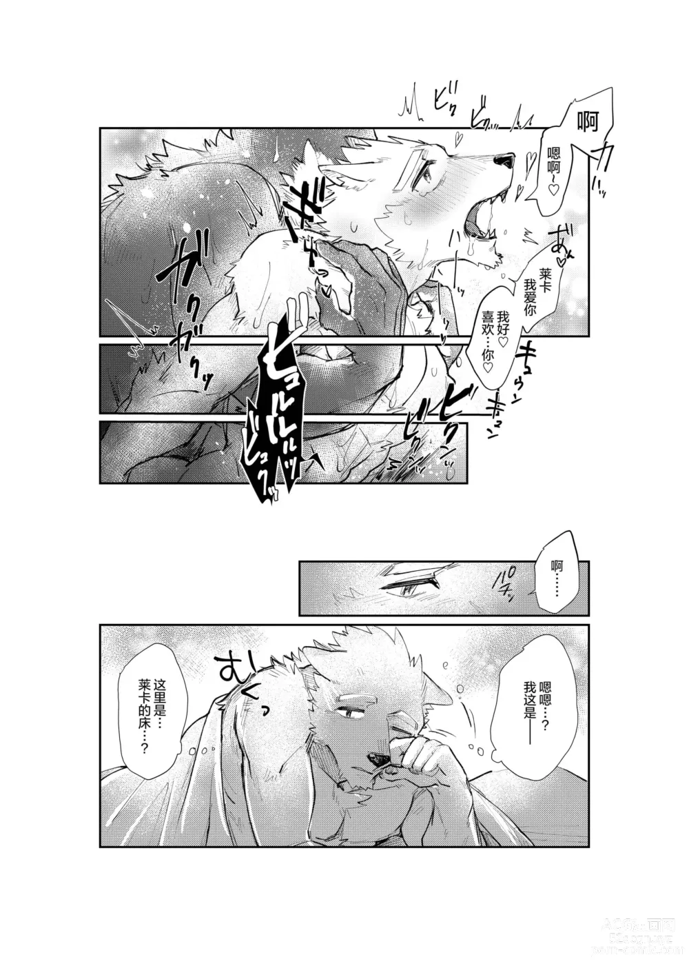 Page 40 of doujinshi 菲尔与莱卡 (decensored)