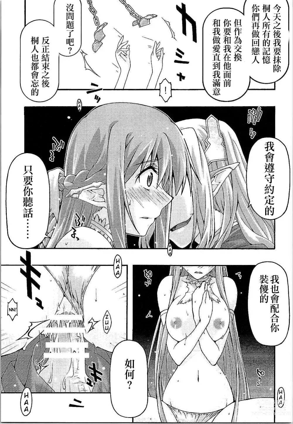 Page 28 of doujinshi ochiru -asuna-