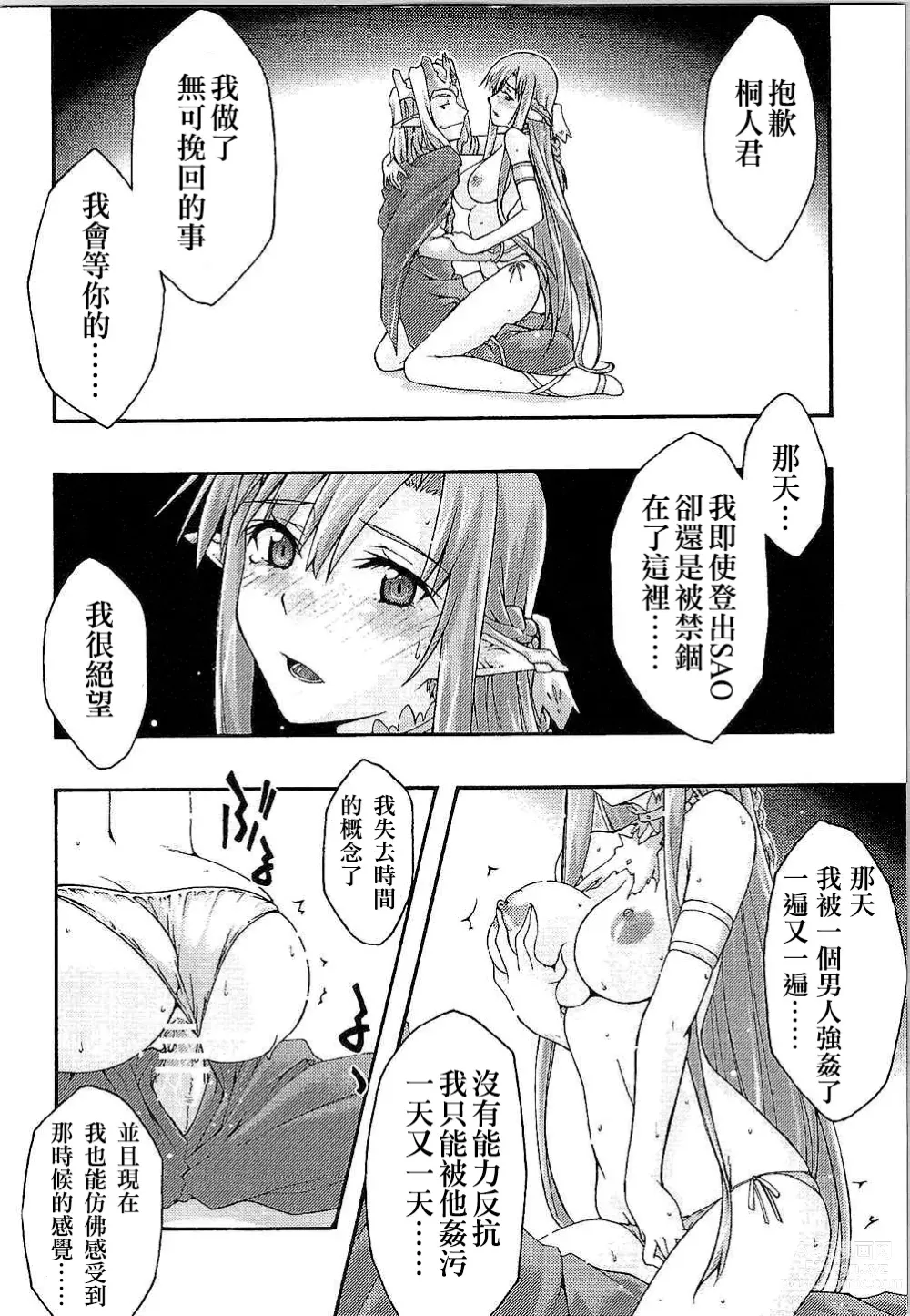 Page 31 of doujinshi ochiru -asuna-