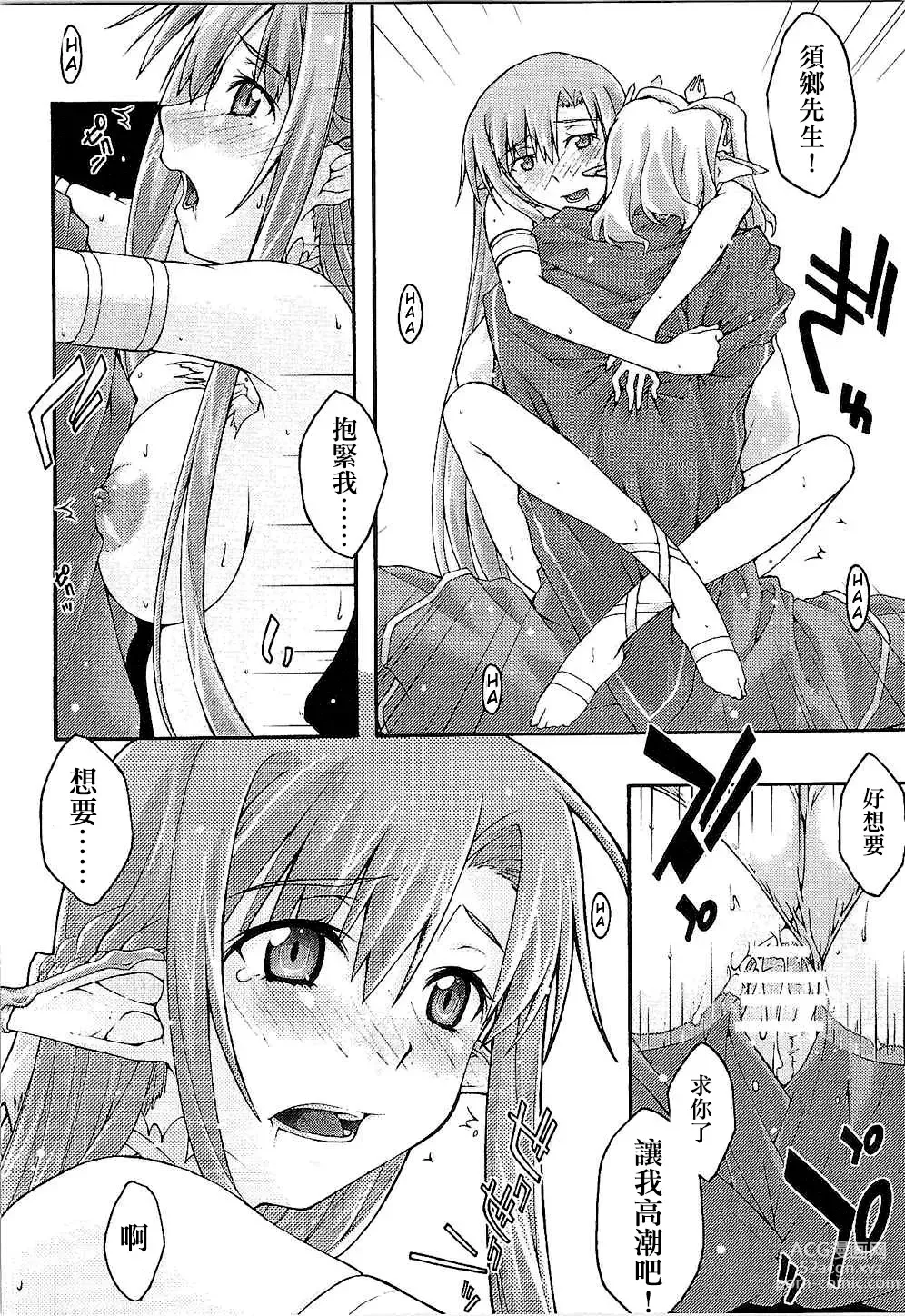 Page 33 of doujinshi ochiru -asuna-