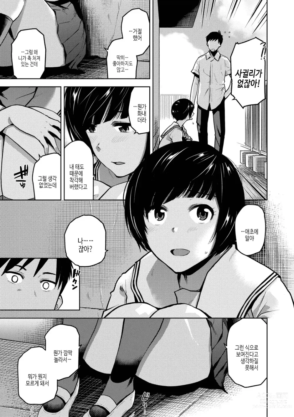 Page 75 of manga 보더라인