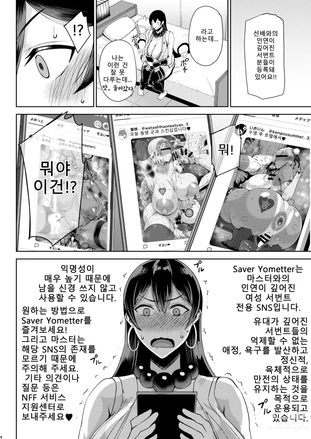 Page 4 of doujinshi Shugyounau｜수행나우