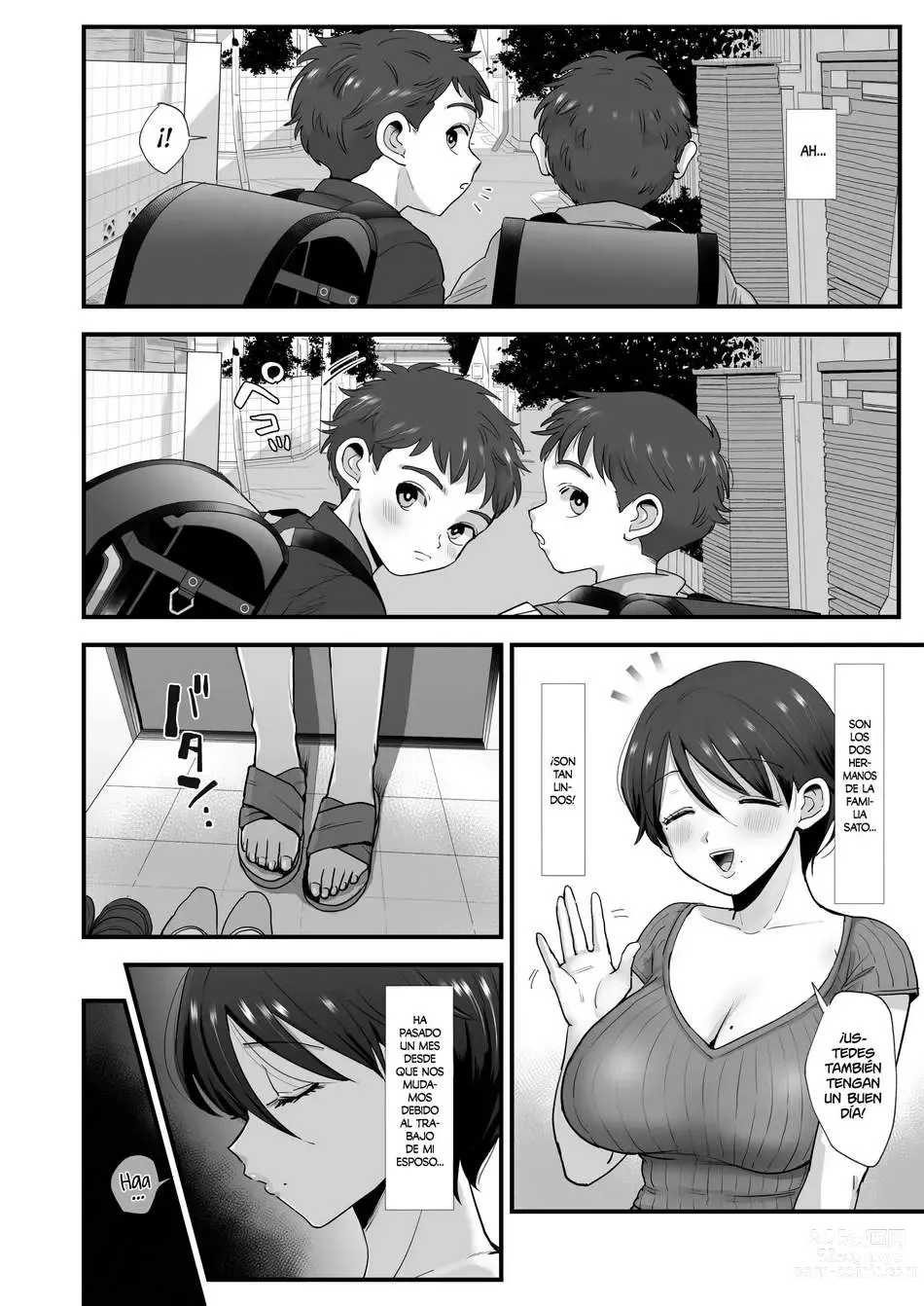 Page 3 of doujinshi UNA MAMA GENTIL DE OJOS CERRADOS Y PECHOS GRANDES