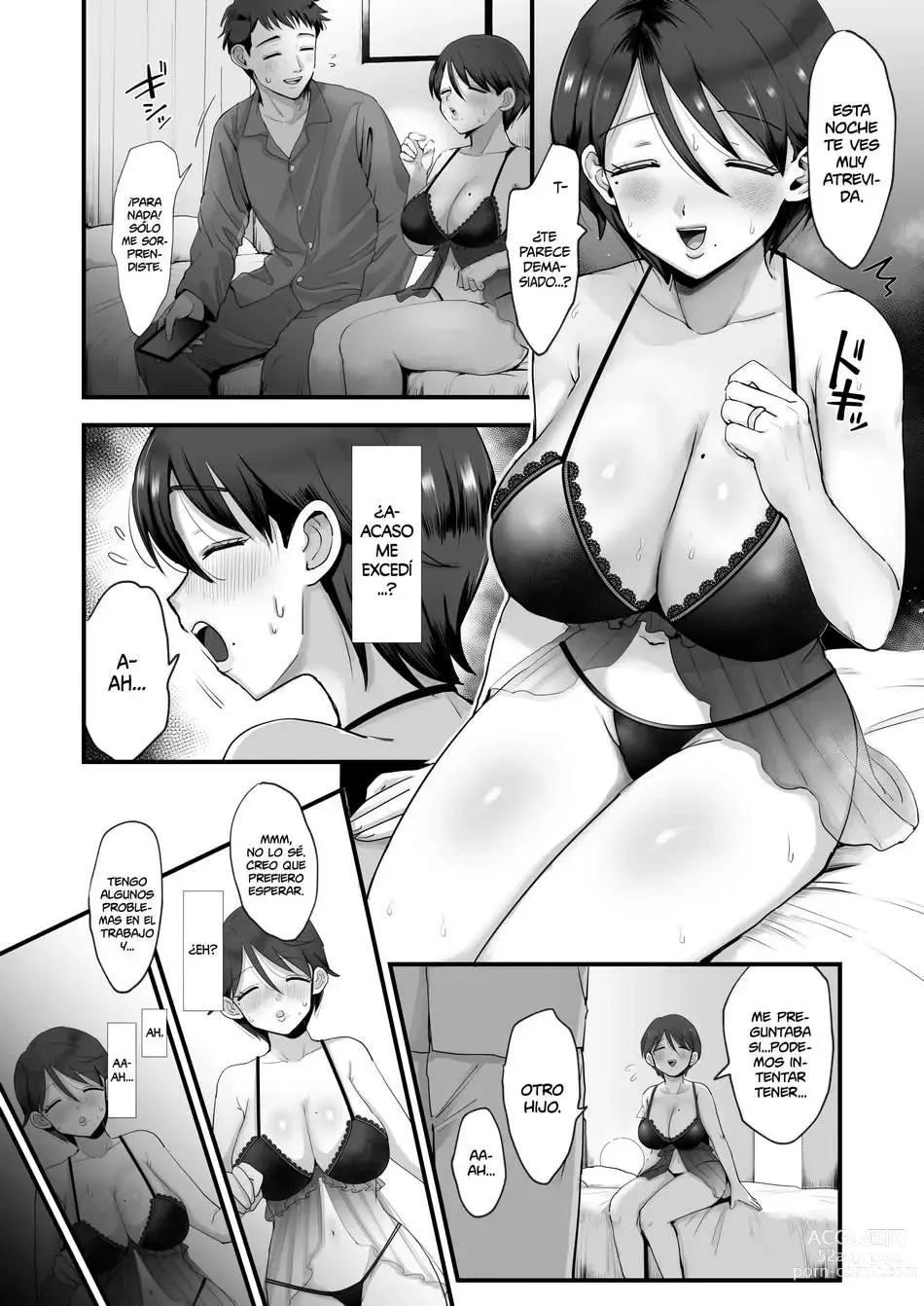 Page 9 of doujinshi UNA MAMA GENTIL DE OJOS CERRADOS Y PECHOS GRANDES