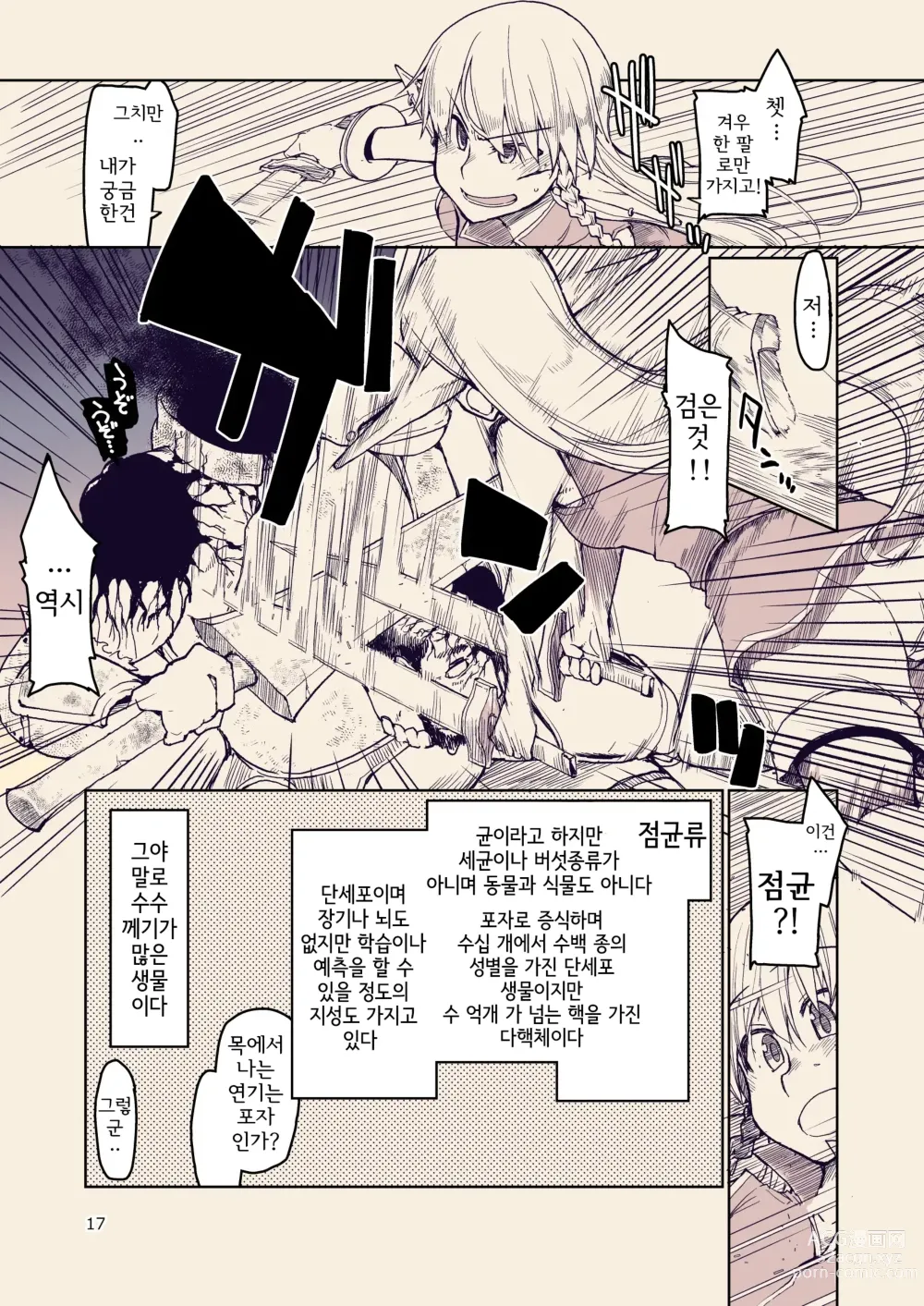 Page 19 of doujinshi 호색한 엘프의 이종간일지 10