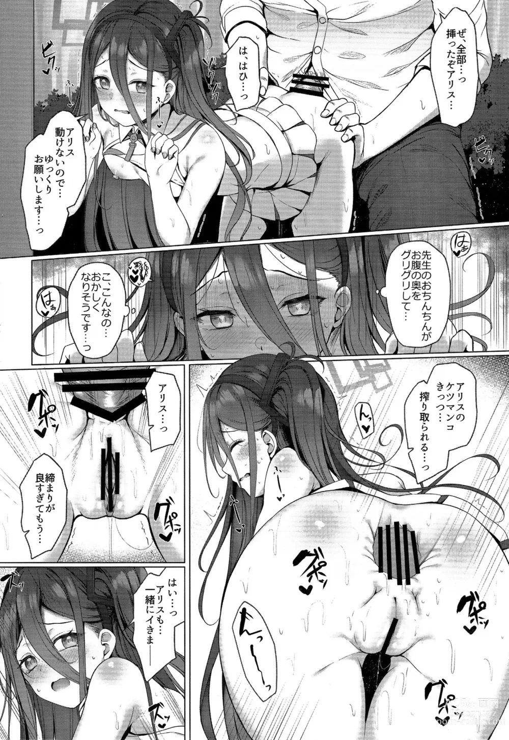 Page 9 of doujinshi Alice mo Level up Shitai desu! Level 2