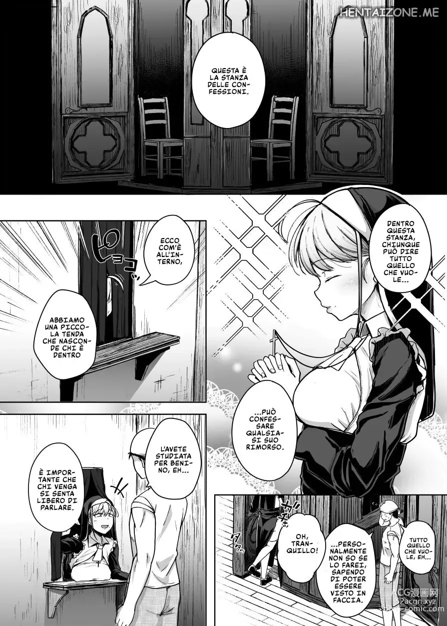 Page 4 of doujinshi Nel Confessionale della Chiesa