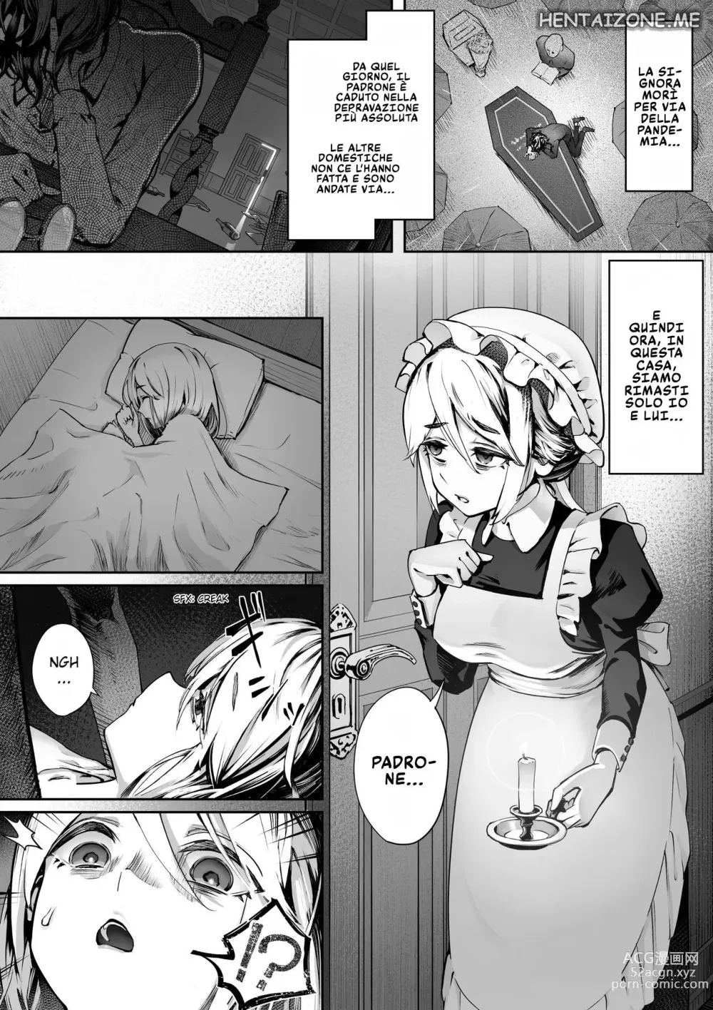 Page 4 of doujinshi Il Mio Caro Padrone