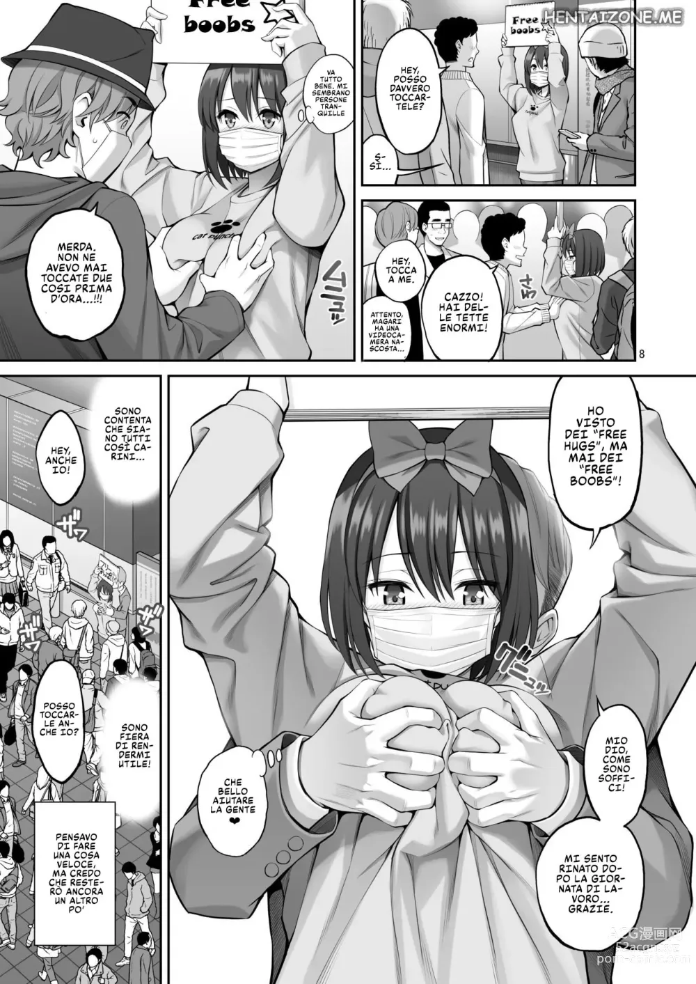 Page 8 of doujinshi Tette Gratis