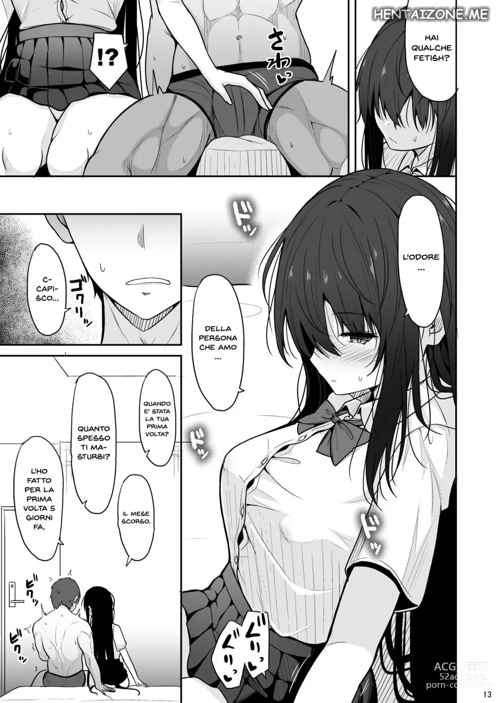 Page 12 of doujinshi Studiare la Parte