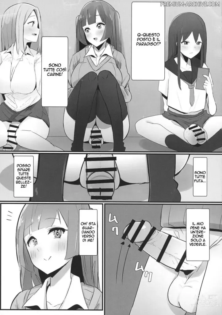 Page 8 of doujinshi Sono Andata In un Negozio Erotico nel Quartiere Futanari