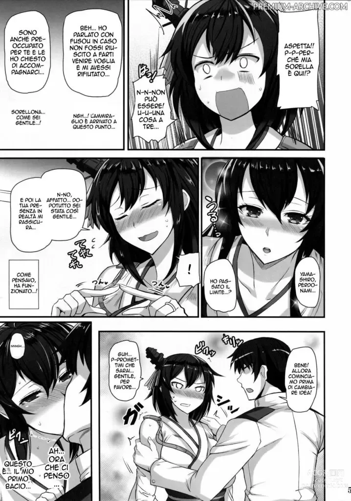 Page 5 of doujinshi Fusou e Yamashiro Vita da Mogli