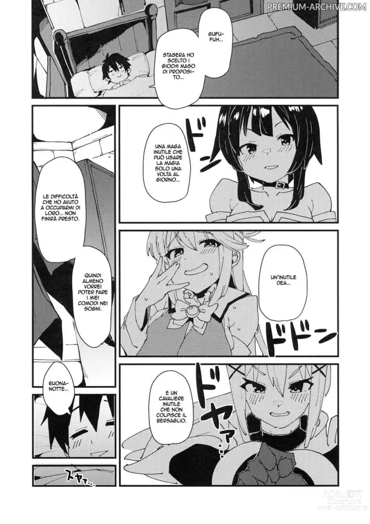 Page 5 of doujinshi Darkness È Sveglia