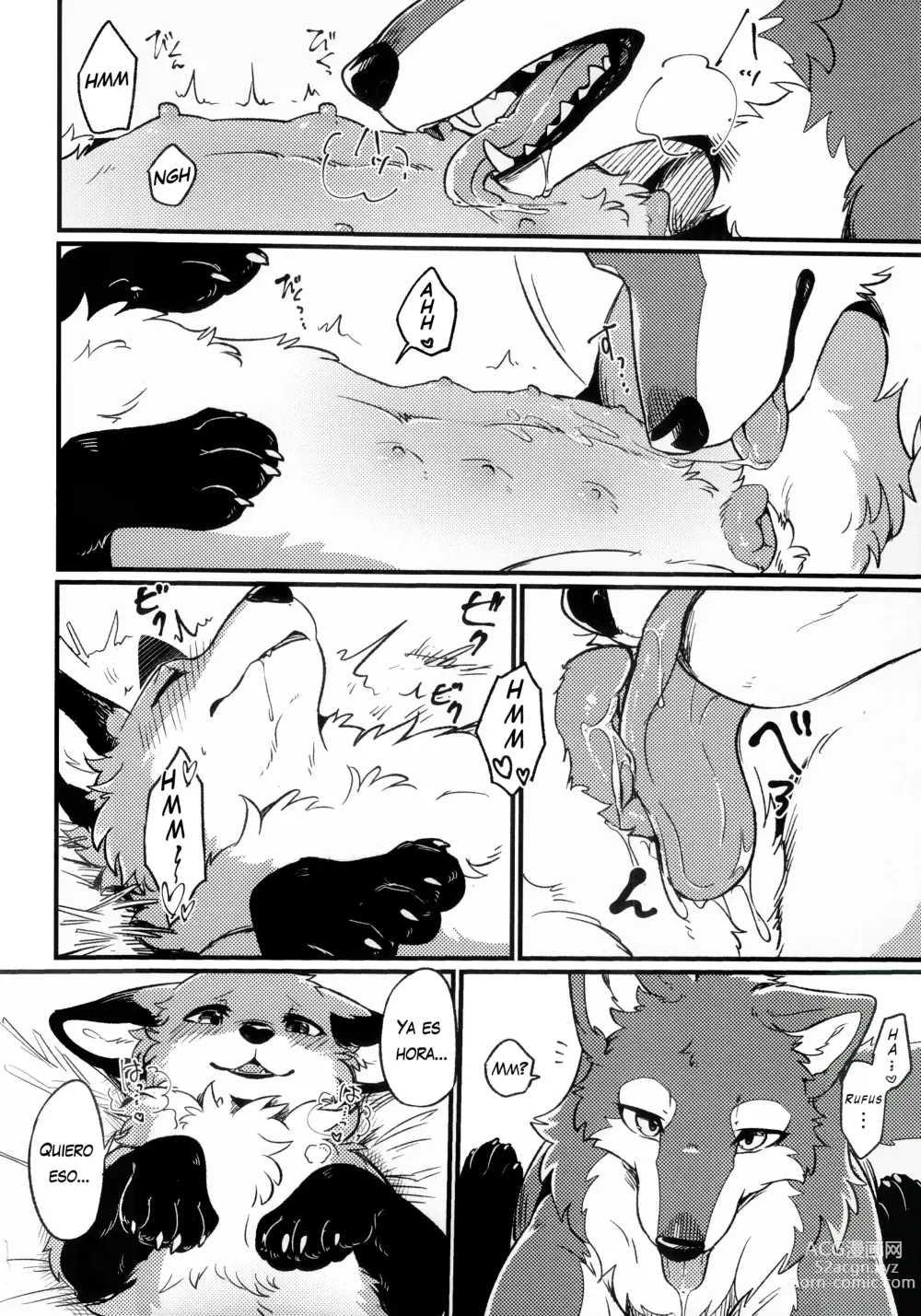 Page 6 of doujinshi IN THE FOREST (decensored)