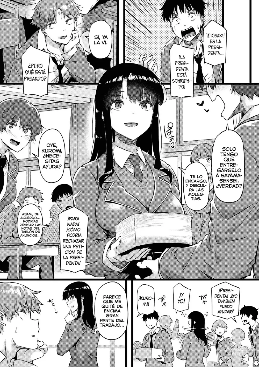 Page 37 of manga Ame wa Moufu no You ni