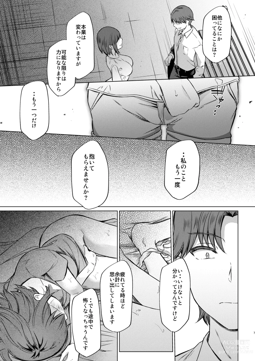 Page 8 of doujinshi Urenai Tantou Idol ni AV Shidou suru Koto ni Natta Hanashi 2