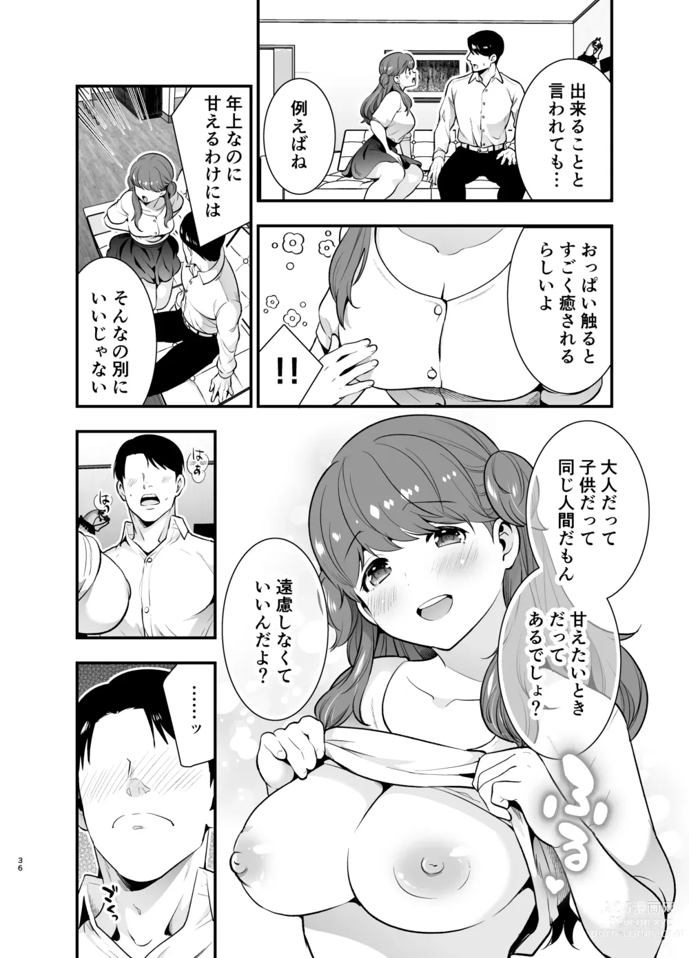 Page 36 of doujinshi Ruruka-chan wa Oshikake Yome!