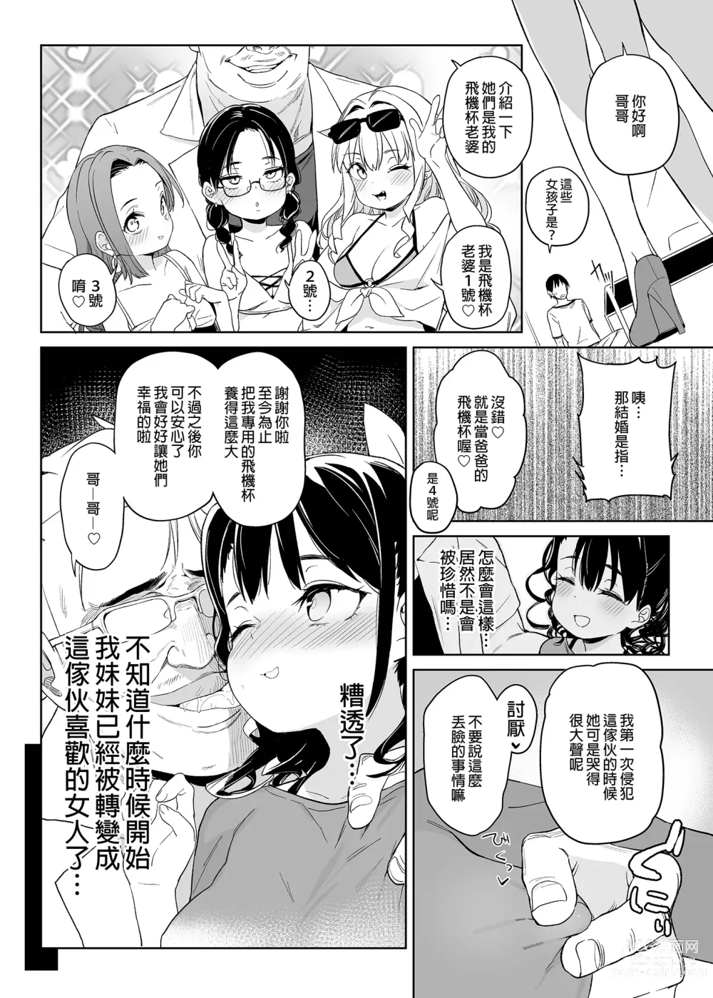 Page 21 of doujinshi 我的妹妹說要成為叔叔的「新娘」!! (decensored)