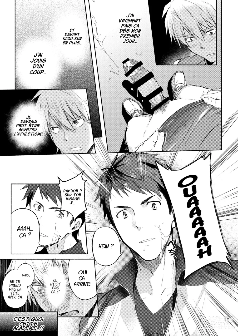 Page 19 of doujinshi Jôshun Gakuen Rikujoubu