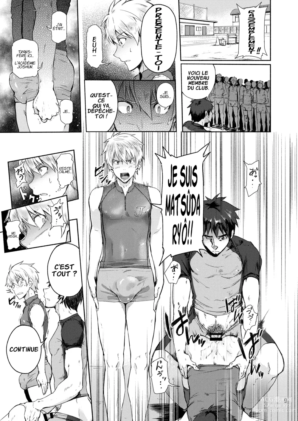 Page 9 of doujinshi Jôshun Gakuen Rikujoubu