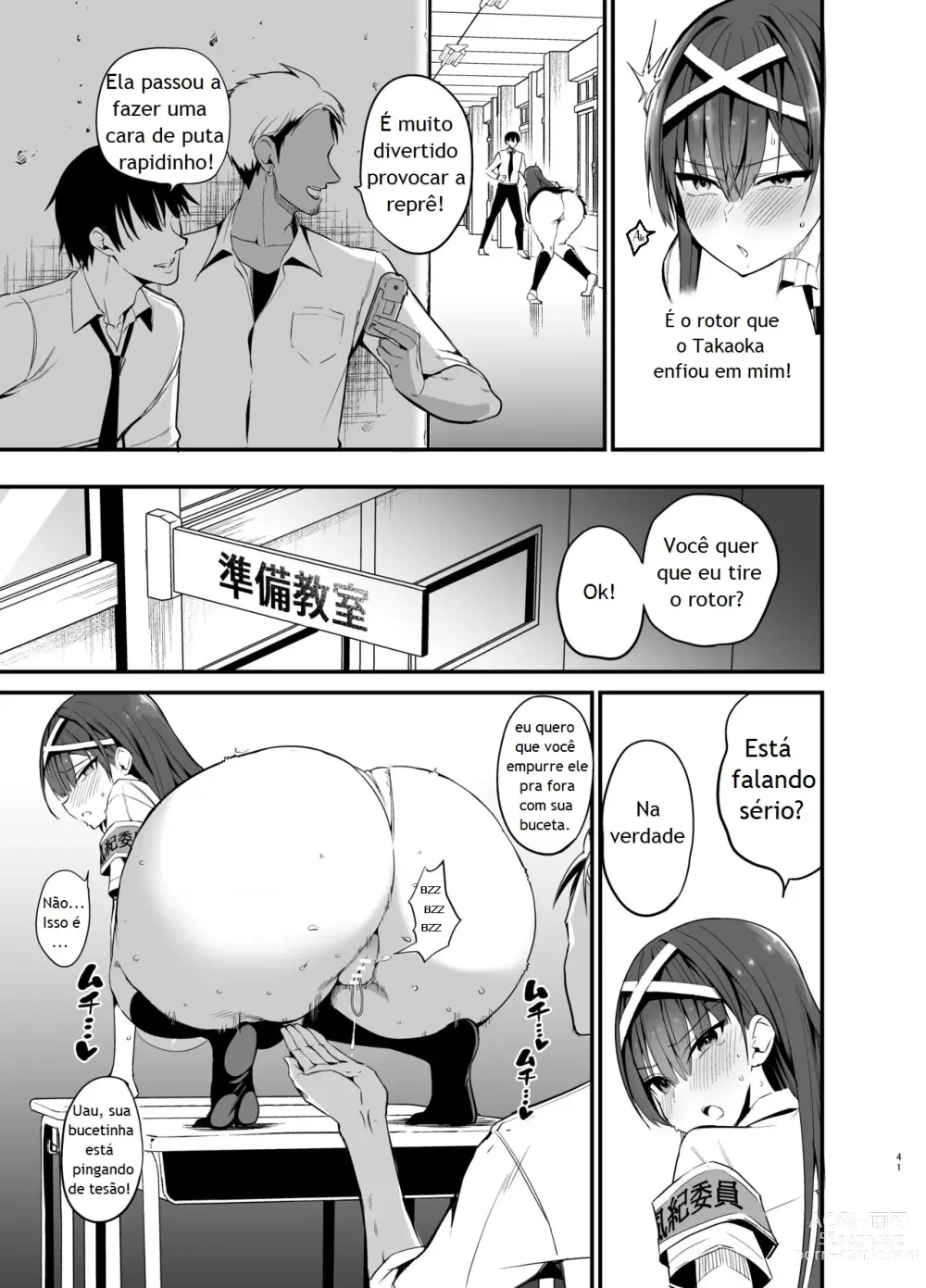 Page 40 of doujinshi Fuuki Iinchou ga Ochiru made