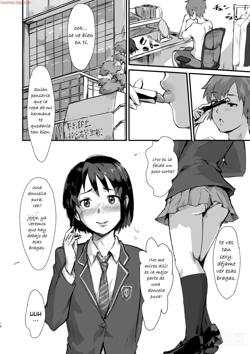 Page 17 of doujinshi Taki no Ana. - sissy hole. Zenpen