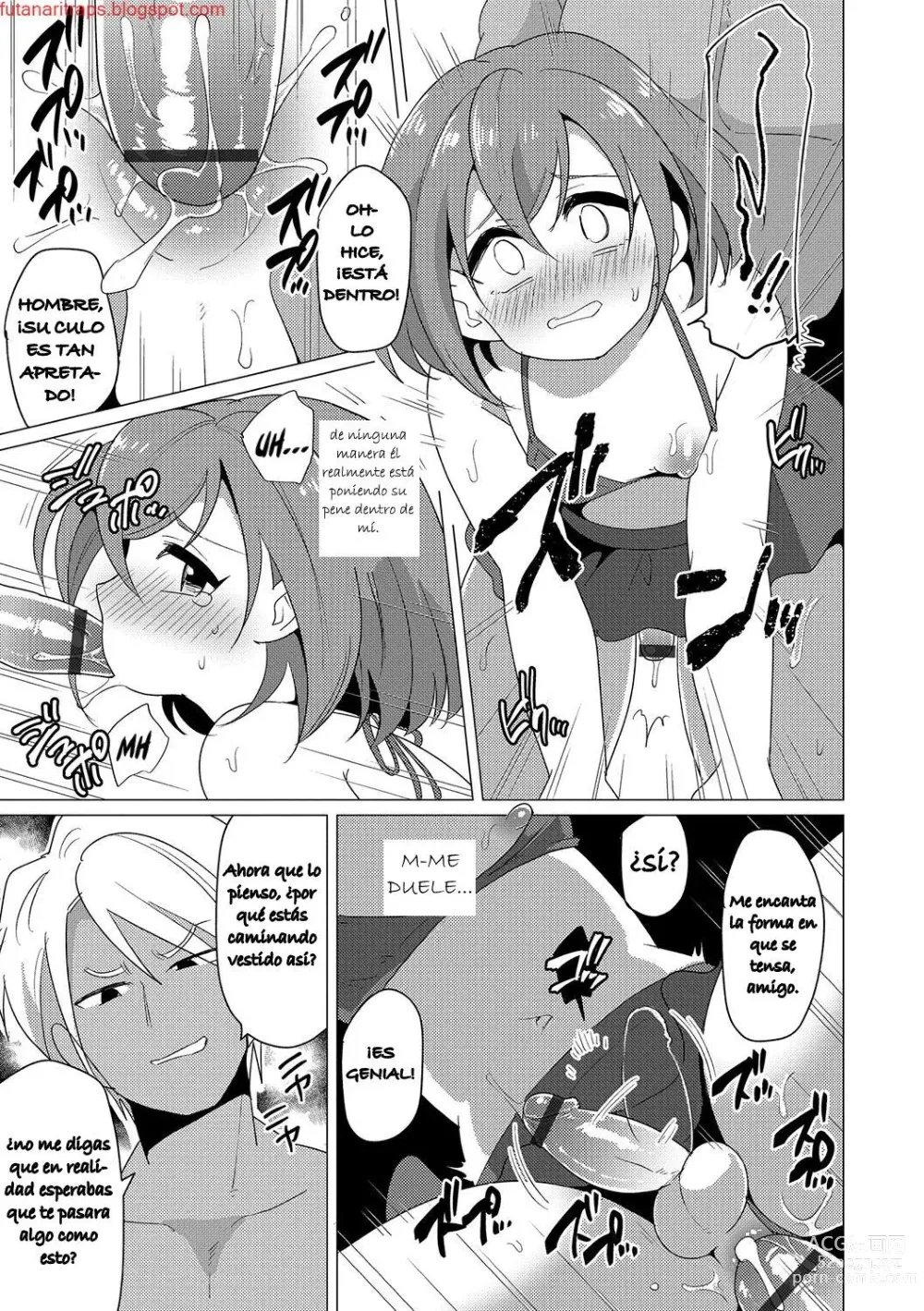 Page 9 of manga Natsu no Umi ni ha Youchuui