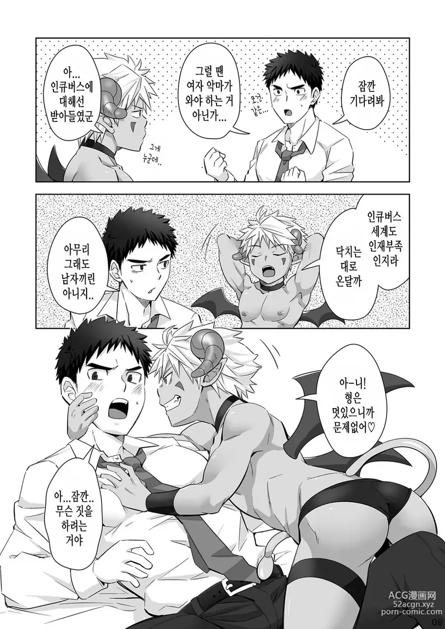 Page 8 of doujinshi Immoral Nightmare.