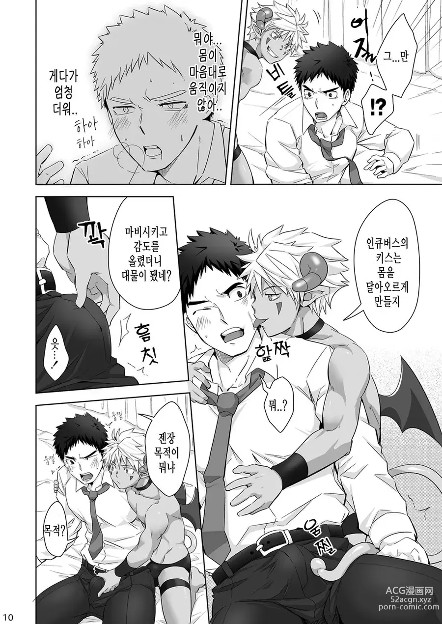 Page 10 of doujinshi Immoral Nightmare.