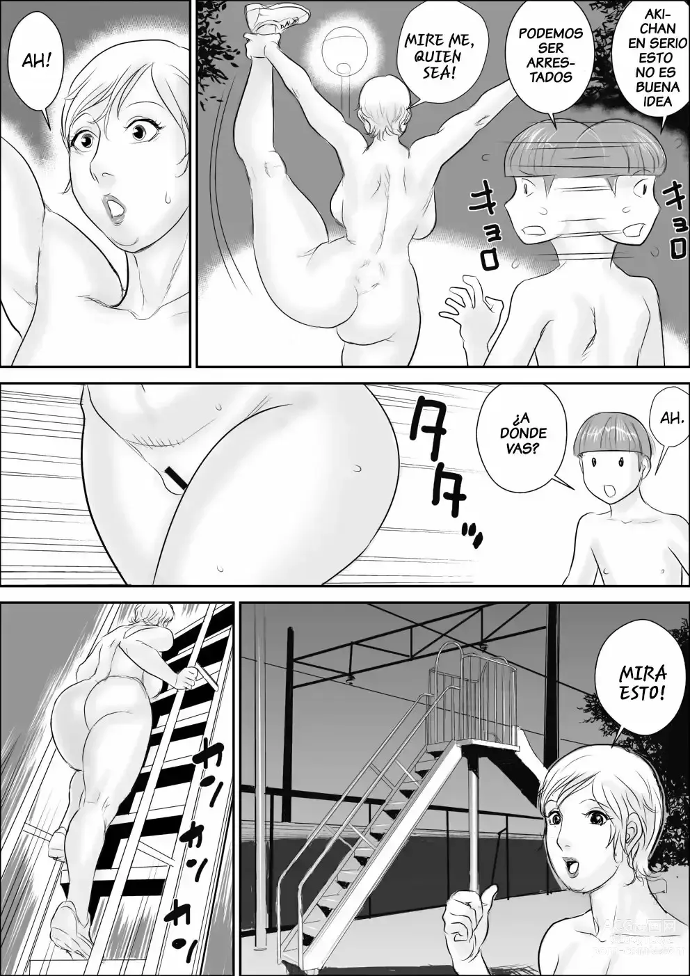 Page 114 of doujinshi A Sweet Summer Vacation With My Aunt 1-5