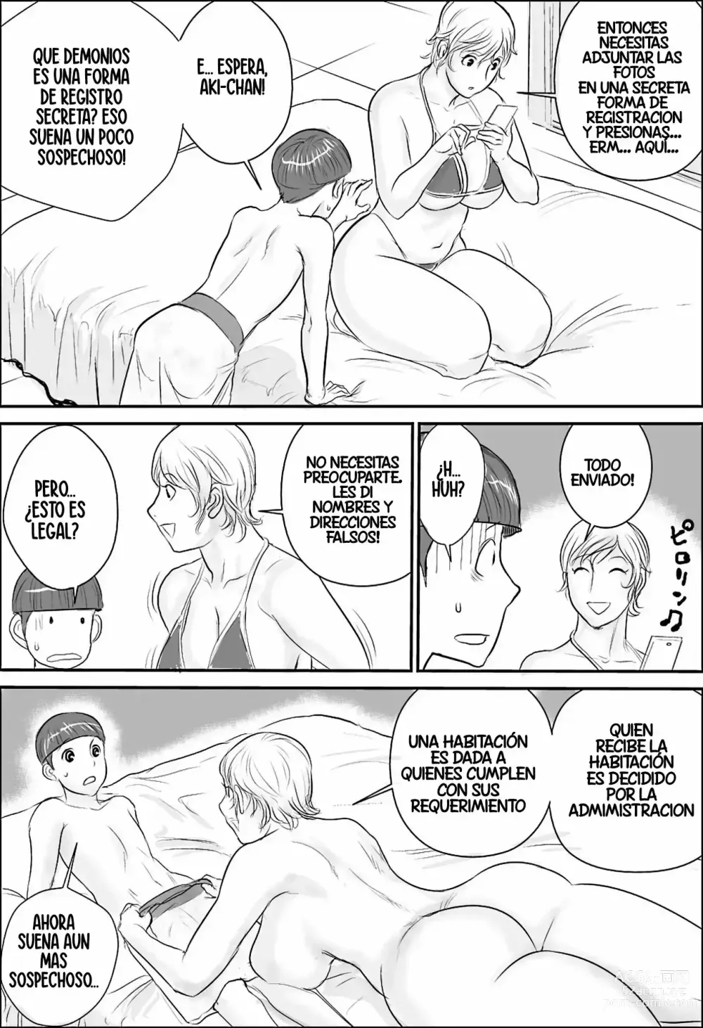 Page 132 of doujinshi A Sweet Summer Vacation With My Aunt 1-5