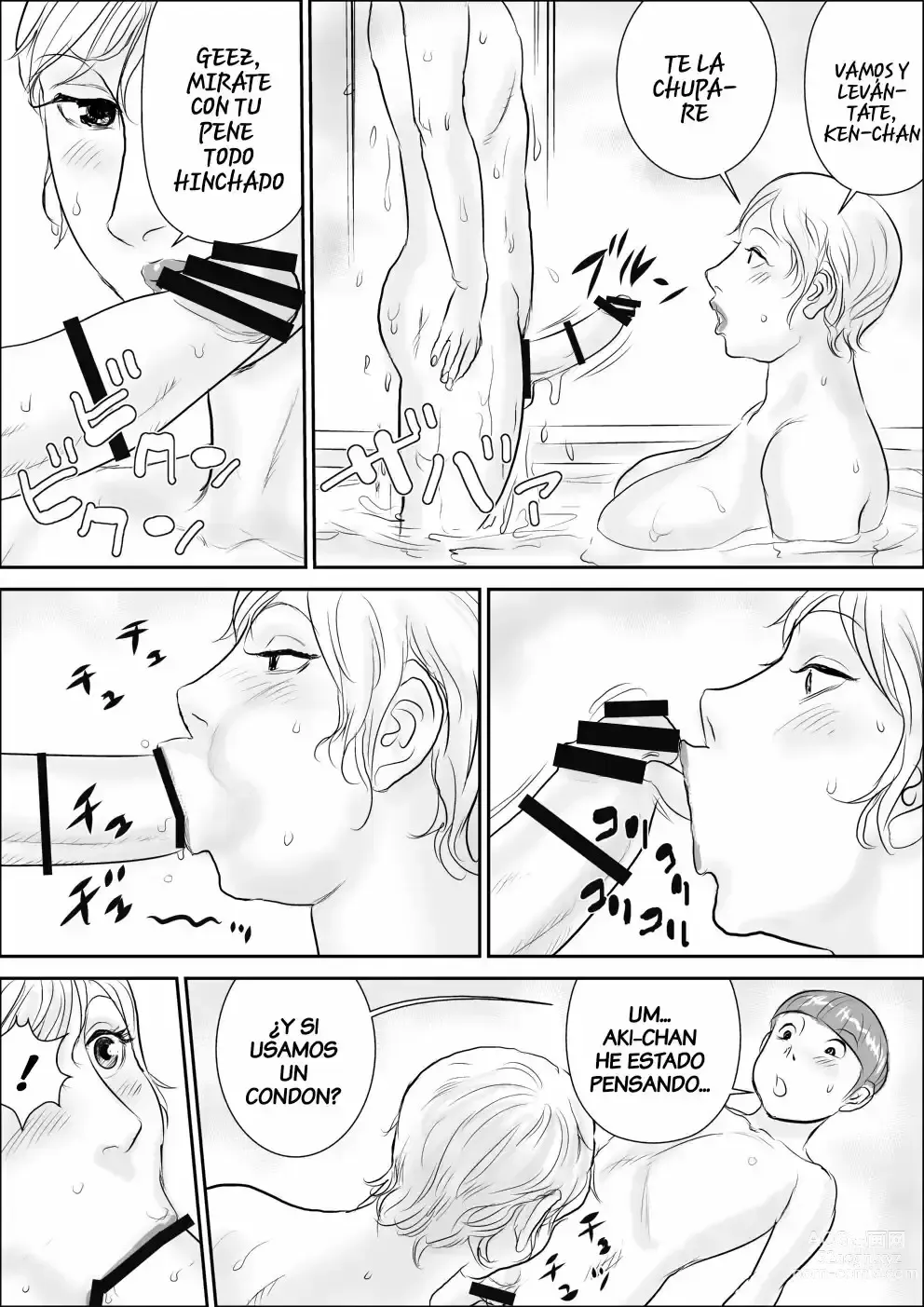 Page 92 of doujinshi A Sweet Summer Vacation With My Aunt 1-5