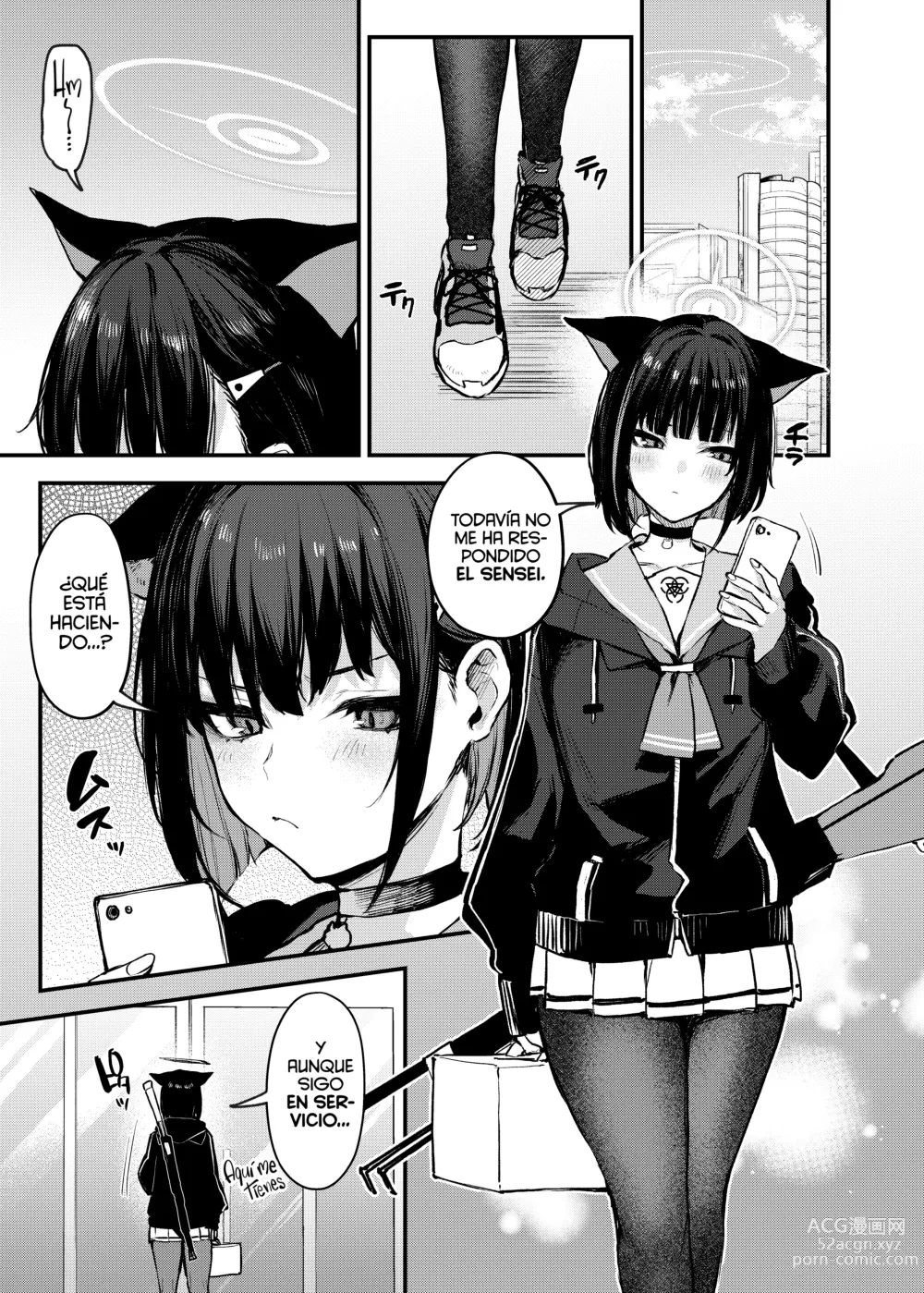 Page 2 of doujinshi El Dulce Secreto de Kyouyama Kazusa (Blue Archive)}