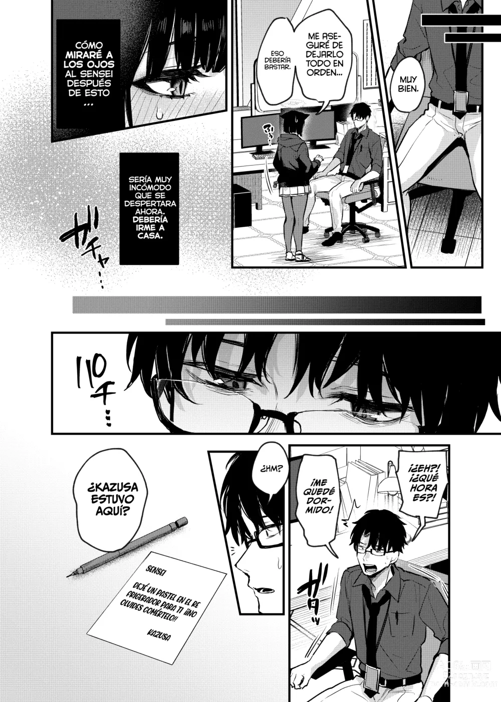 Page 11 of doujinshi El Dulce Secreto de Kyouyama Kazusa (Blue Archive)}