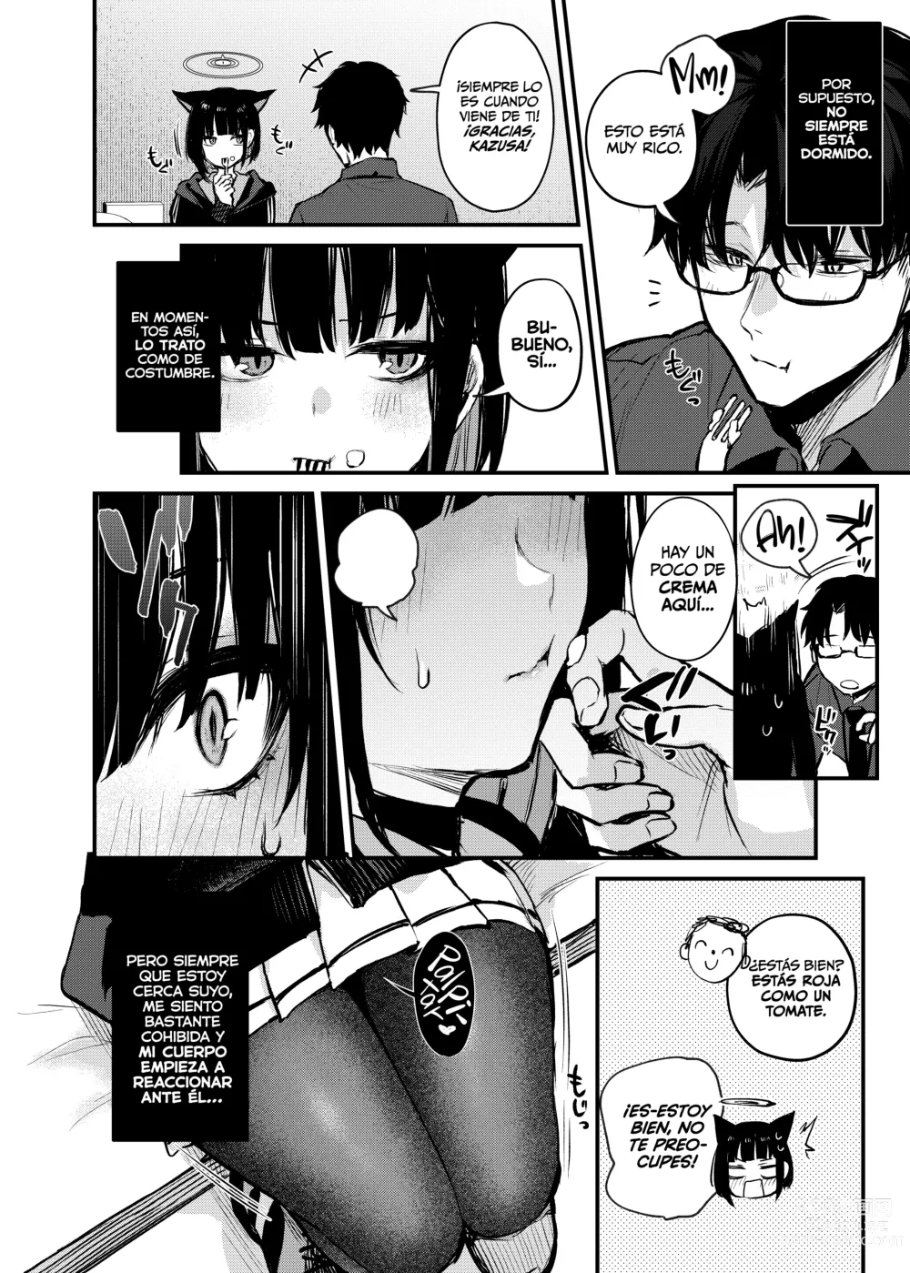 Page 15 of doujinshi El Dulce Secreto de Kyouyama Kazusa (Blue Archive)}