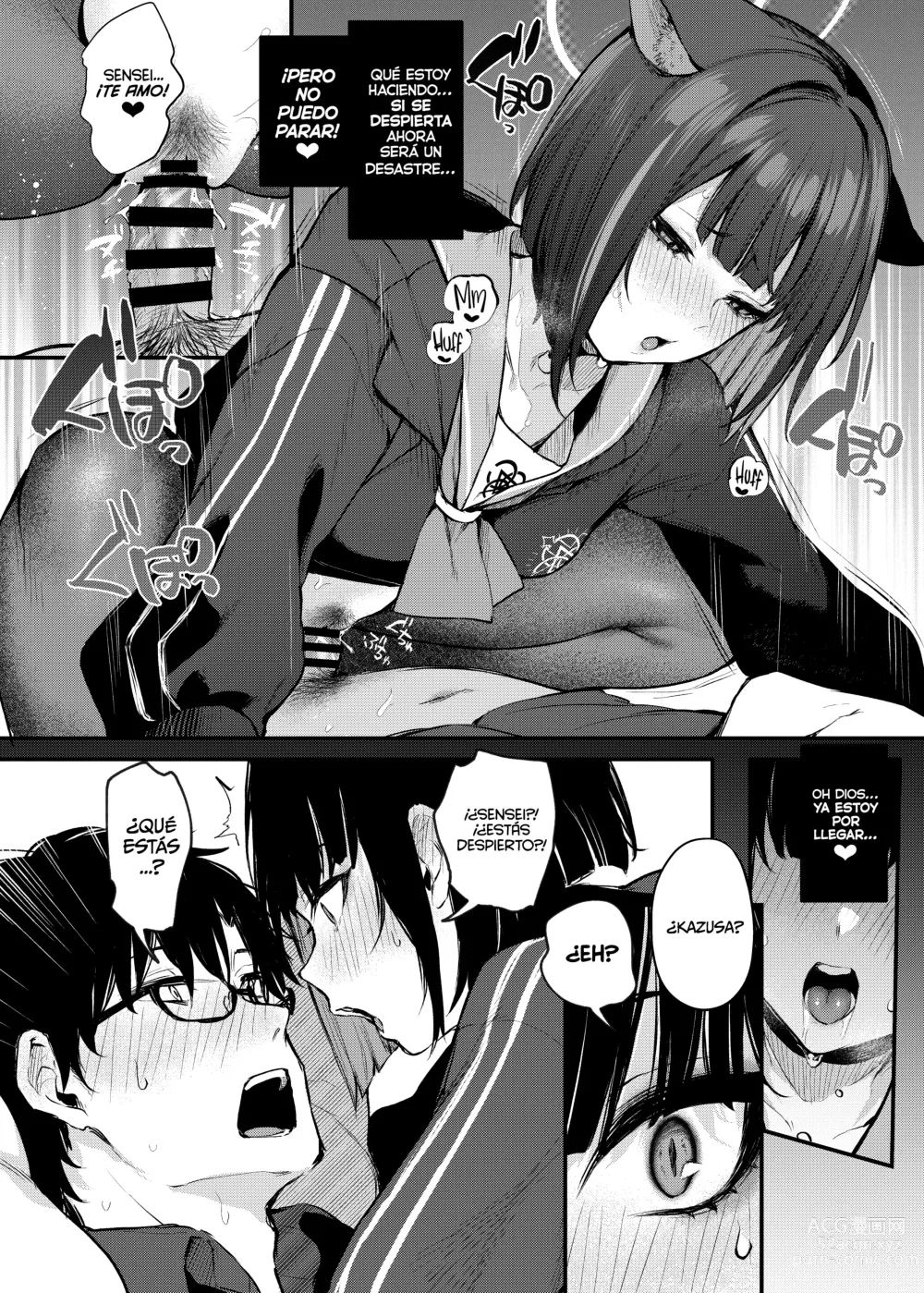 Page 19 of doujinshi El Dulce Secreto de Kyouyama Kazusa (Blue Archive)}