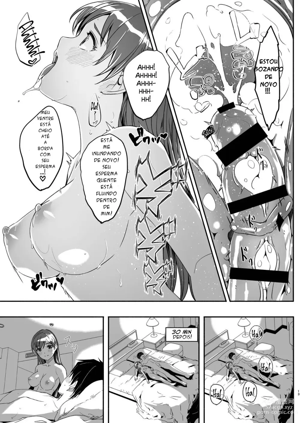 Page 14 of doujinshi Yoru made Matenai Okawari Plus