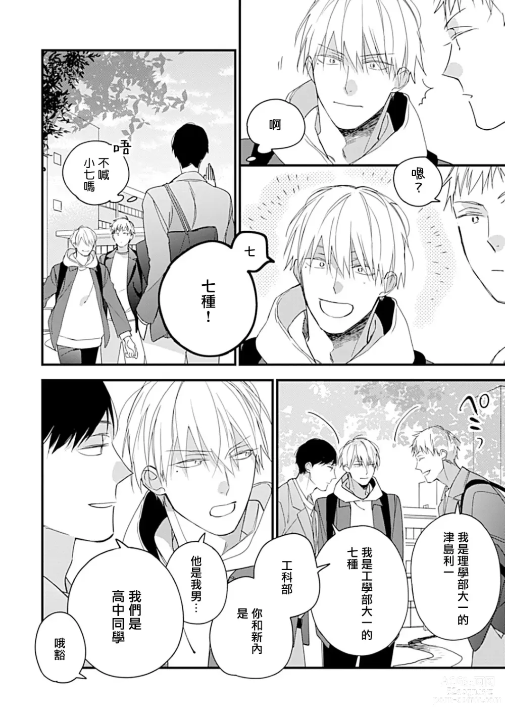 Page 39 of manga 青涩的我们 大学入学篇 1-5