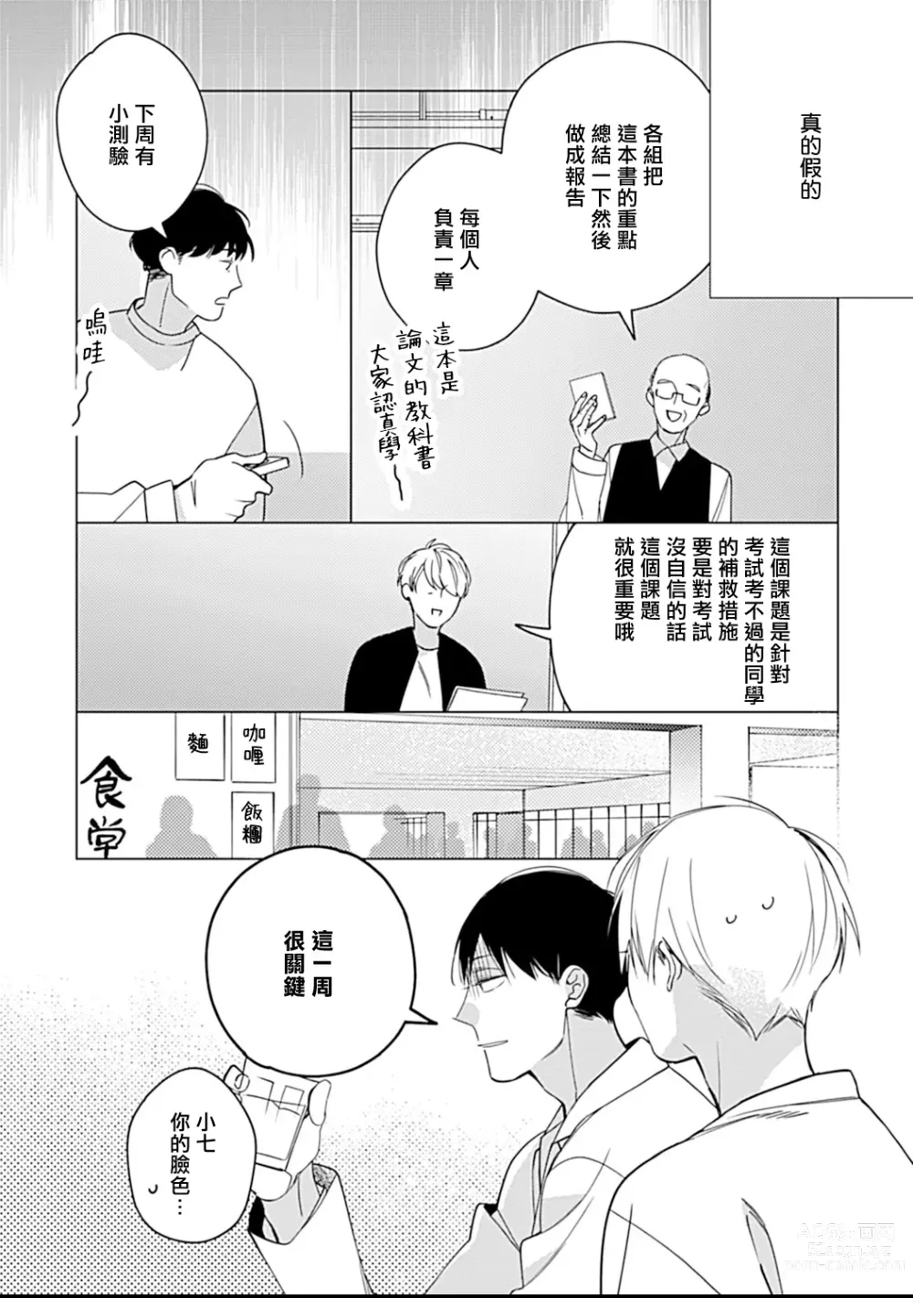 Page 75 of manga 青涩的我们 大学入学篇 1-5