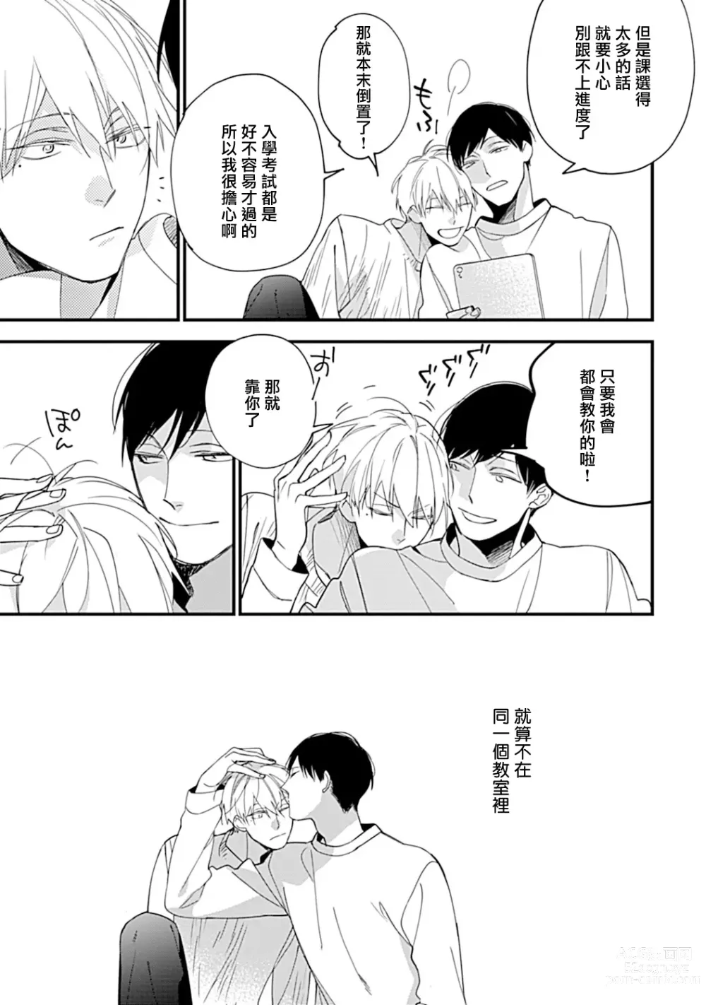 Page 10 of manga 青涩的我们 大学入学篇 1-5