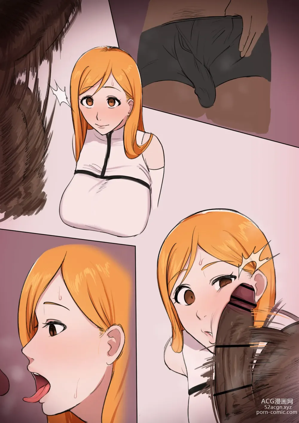 Page 9 of doujinshi Inoue Orihime Fella Dorei