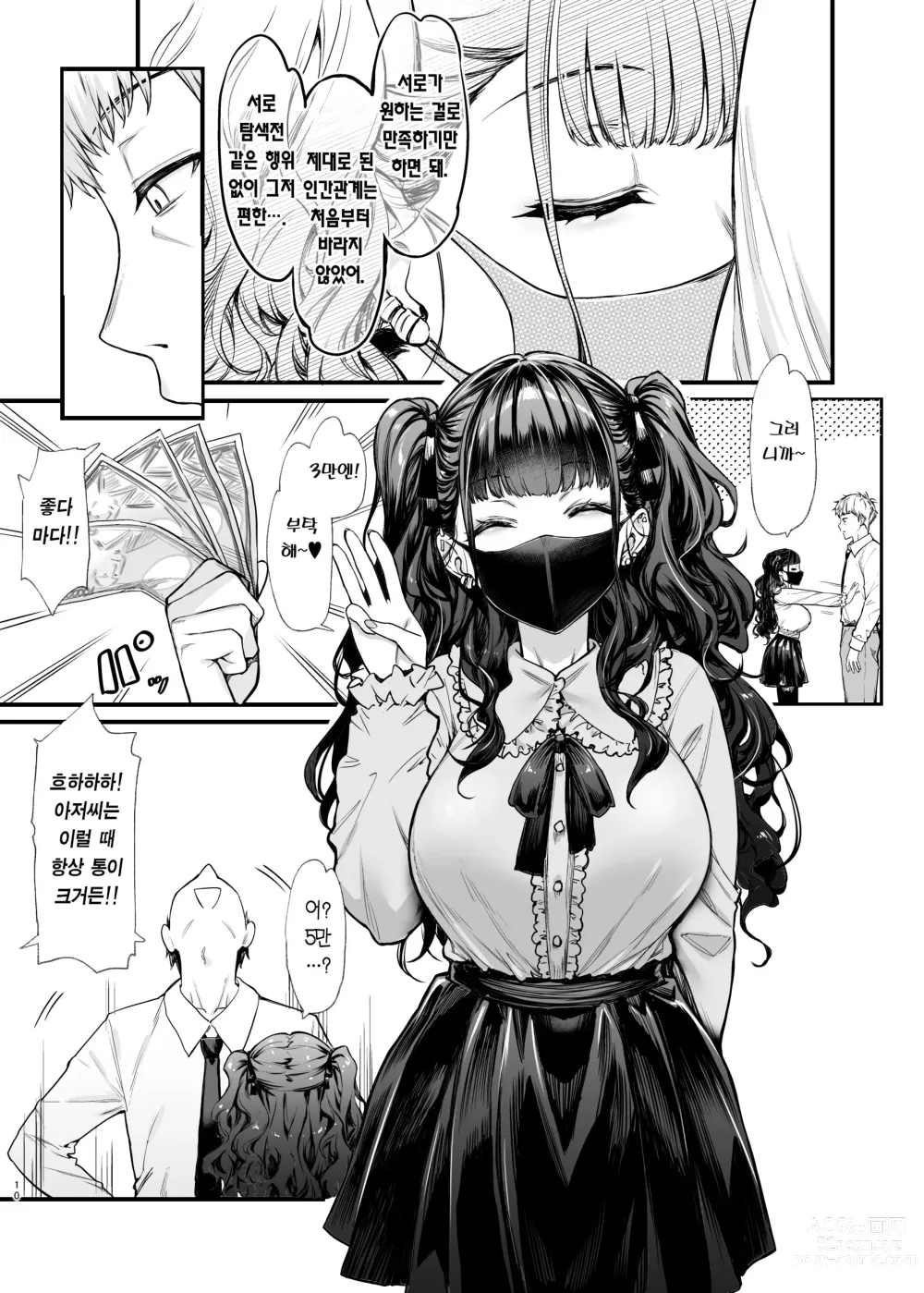 Page 9 of doujinshi 지뢰계 여자랑 섹스하고 싶다!