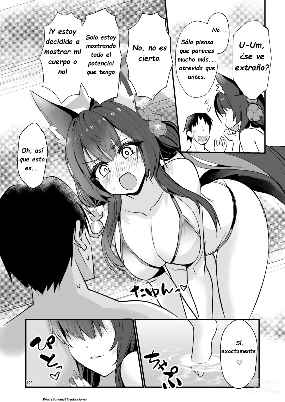 Page 11 of doujinshi Wakamo Kosaka quiere verte