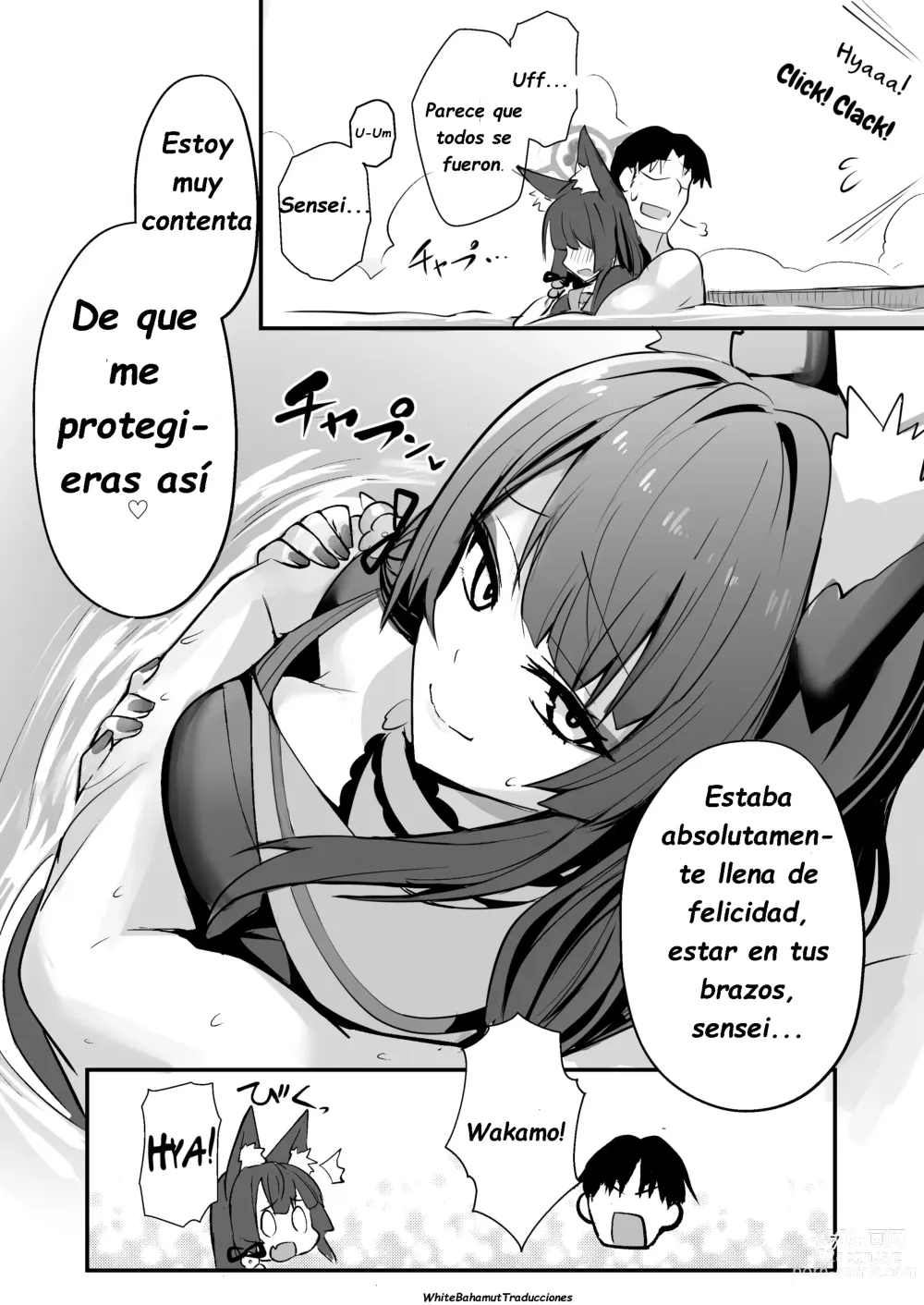 Page 6 of doujinshi Wakamo Kosaka quiere verte