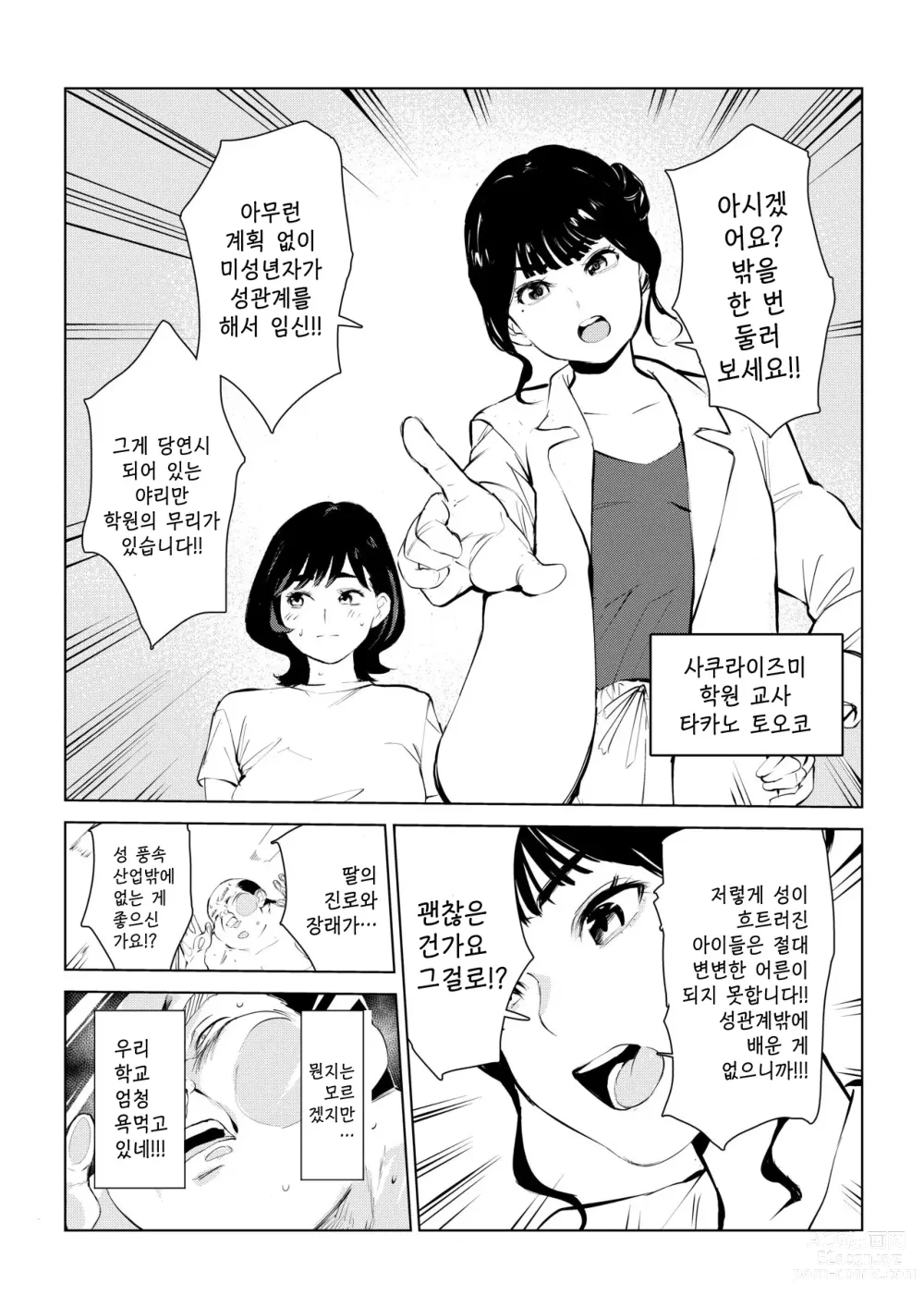 Page 42 of doujinshi 40살의 마법사 4