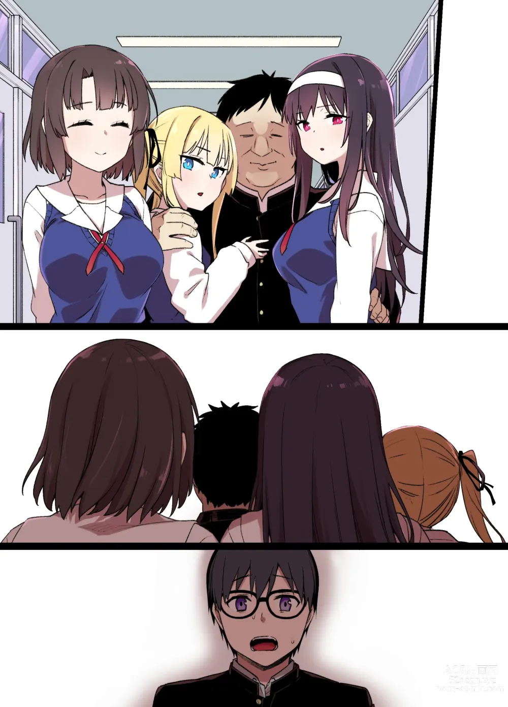 Page 25 of doujinshi Saekano NTR Manga 16P - Saimin Sennou & Bitch-ka