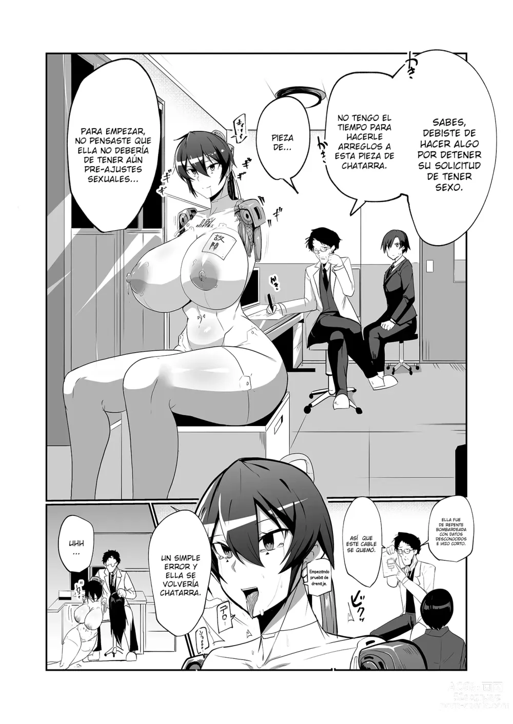 Page 19 of doujinshi Android no Osananajimi to Icha Love  Suru Manga